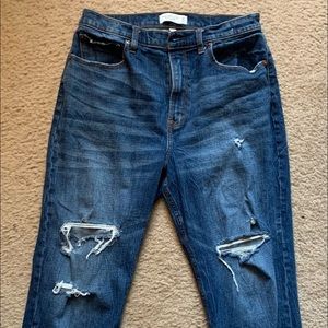 Abercrombie and Fitch curve love jeans